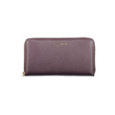 Coccinelle Purple Leather Women Wallet - Wallets