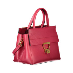 Coccinelle Red Leather Handbag - Satchel Bags