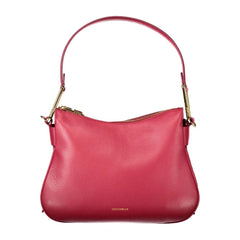 Coccinelle Red Leather Handbag - Shoulder Bags
