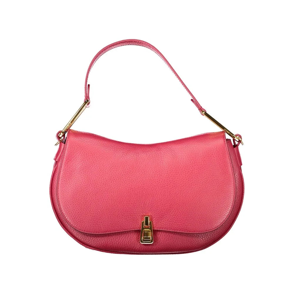 Sac à main femme en cuir rouge Coccinelle