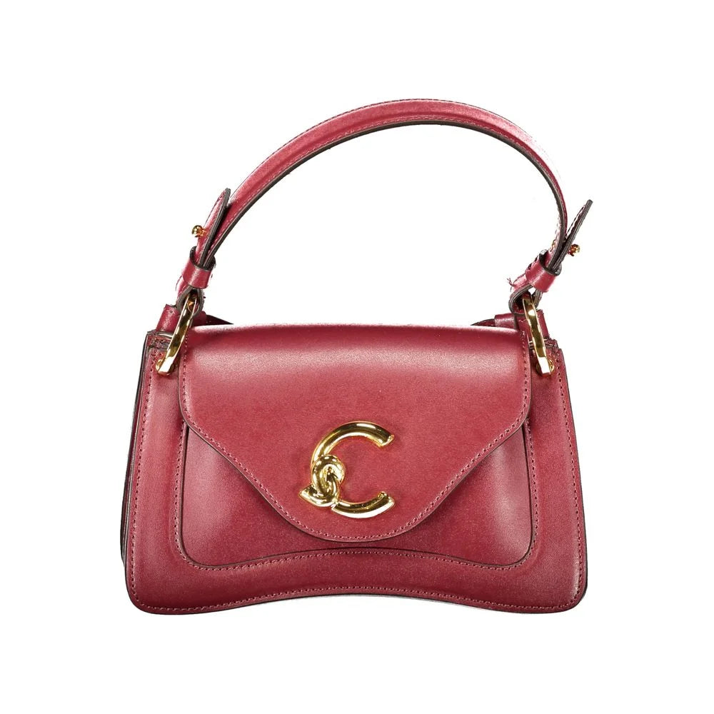 Coccinelle Red Leather Women Handbag - Shoulder Bags