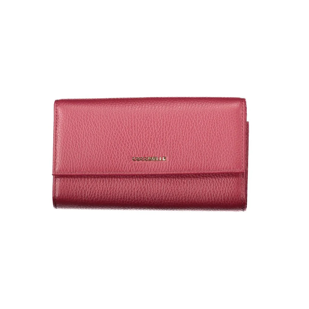 Coccinelle Red Leather Women Wallet