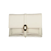 Coccinelle White Leather Handbag - Clutch Bags