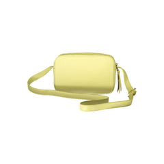 Coccinelle Yellow Leather Handbag - Shoulder Bags