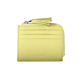 Coccinelle Yellow Leather Wallet - Wallets