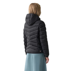 Colmar Originals Black Polyamide Coat - IT46 | L