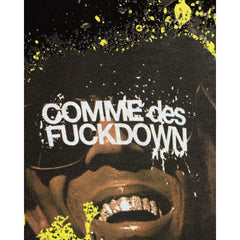 Comme Des Fuckdown Black Cotton T-Shirt - XS - T-Shirts