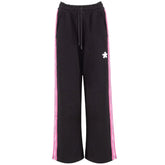 Comme Des Fuckdown Black Cotton Women Palazzo Pants - Trousers