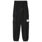 Comme Des Fuckdown Black Cotton Women Pant - Cargo Pants