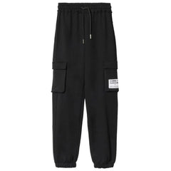 Comme Des Fuckdown Black Cotton Women Pant - Cargo Pants
