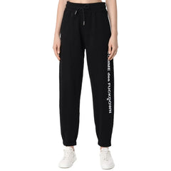 Comme Des Fuckdown Black Cotton Women Pants - S - Sweatpants