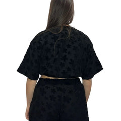 Comme Des Fuckdown Black Cotton Women Sweater - Sweaters