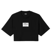 Comme Des Fuckdown Black Cotton Women T-Shirt - T-Shirts