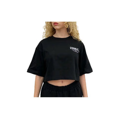 Comme Des Fuckdown Black Cotton Women T-Shirt - T-Shirts