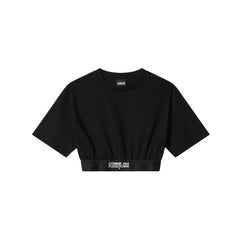 Comme Des Fuckdown Black Cotton Women T-Shirt - T-Shirts