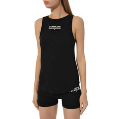 Comme Des Fuckdown ’Black Cotton Women Tank Top’ - Tank Tops