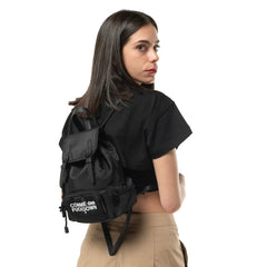 Comme Des Fuckdown Black Nylon Backpack - Backpacks