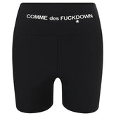 Comme Des Fuckdown Black Nylon Short - Legging Shorts
