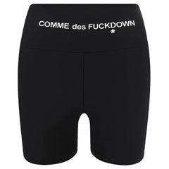 Comme Des Fuckdown Black Nylon Short - Legging Shorts