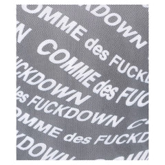 Comme Des Fuckdown Black Polyester Women T-Shirt - XL - T-Shirts