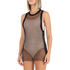 Comme Des Fuckdown Black Polyester Women Tank Top - Tank Tops