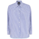 Comme Des Fuckdown Blue Cotton Shirt - XS - Shirts