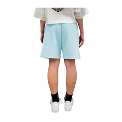 Comme Des Fuckdown Blue Cotton Short - Jogger Shorts