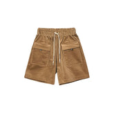 Comme Des Fuckdown Brown Cotton Short - L - Cargo Shorts