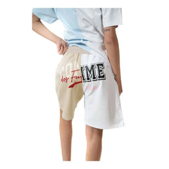 Comme Des Fuckdown Chic Two-Tone Logo Shorts - Shorts