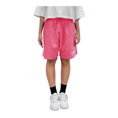 Comme Des Fuckdown Fuchsia Cotton Short - Jogger Shorts