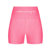 Comme Des Fuckdown Pink Polyester Short - S - Short Trousers