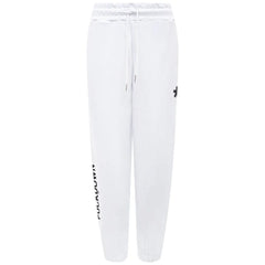 Comme Des Fuckdown White Cotton Women Pants - Joggers