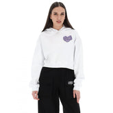 Comme Des Fuckdown White Cotton Women Sweatshirt - Sweatshirts