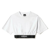 Comme Des Fuckdown White Cotton Women T-Shirt - S - T-Shirts