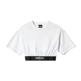 Comme Des Fuckdown White Cotton Women T-Shirt - T-Shirts