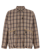 Comme Des Garçons Beige Cotton Full-Length Jacket
