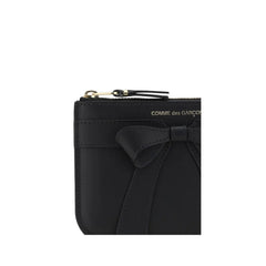 Comme Des Garçons Black Calf Leather Bos Taurus Wallet