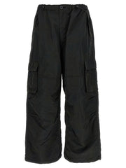 Comme Des Garçons Black Nylon Cargo Pants - M