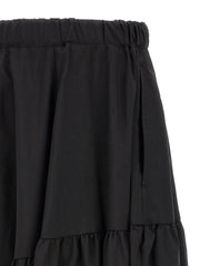 Comme Des Garçons Black Polyester Casual Pants