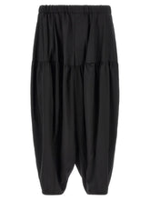 Comme Des Garçons Black Polyester Casual Pants