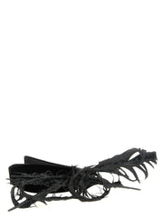 Comme Des Garçons Black Rayon Headband