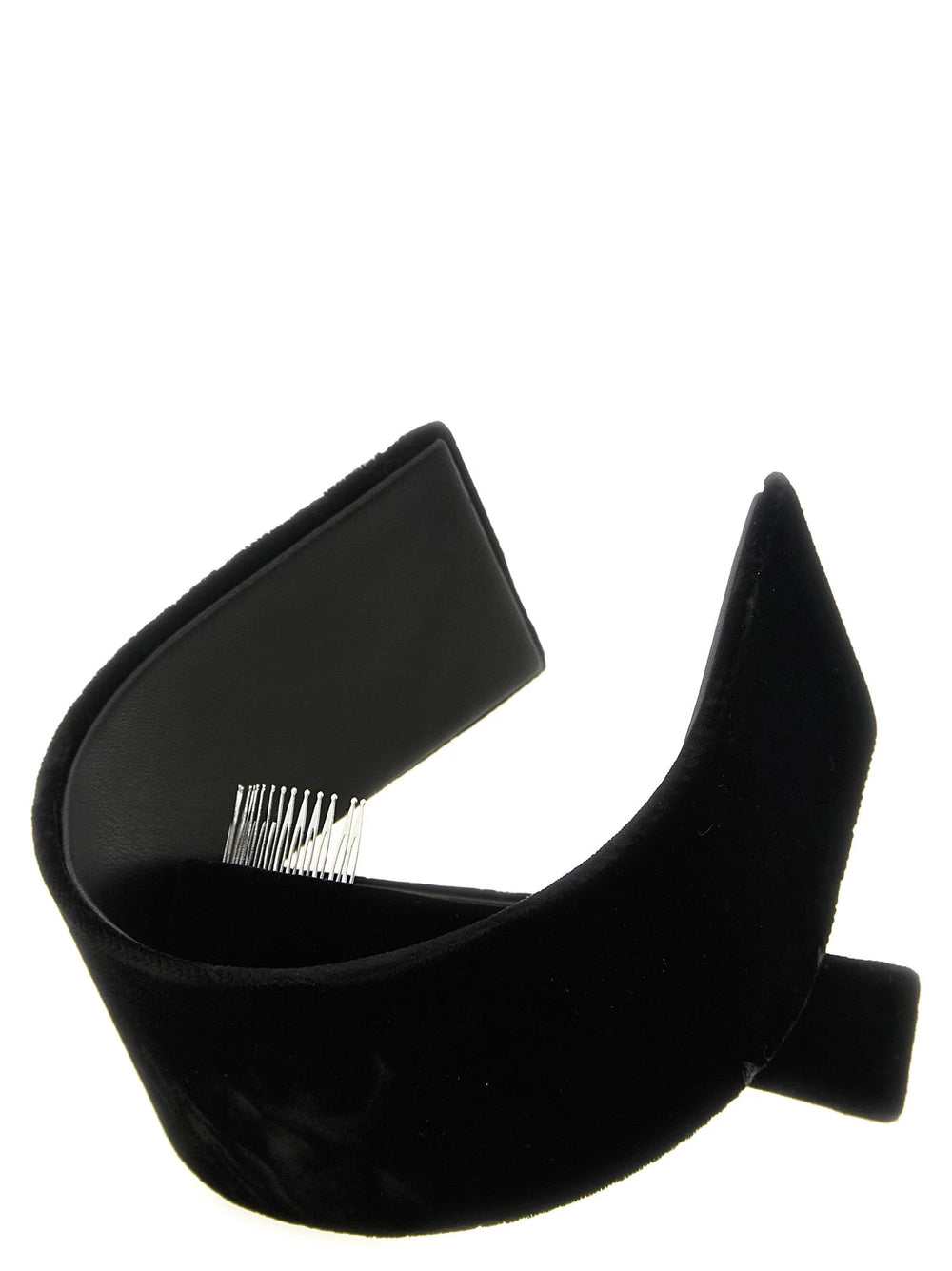 Comme Des Garçons Black Rayon Headband