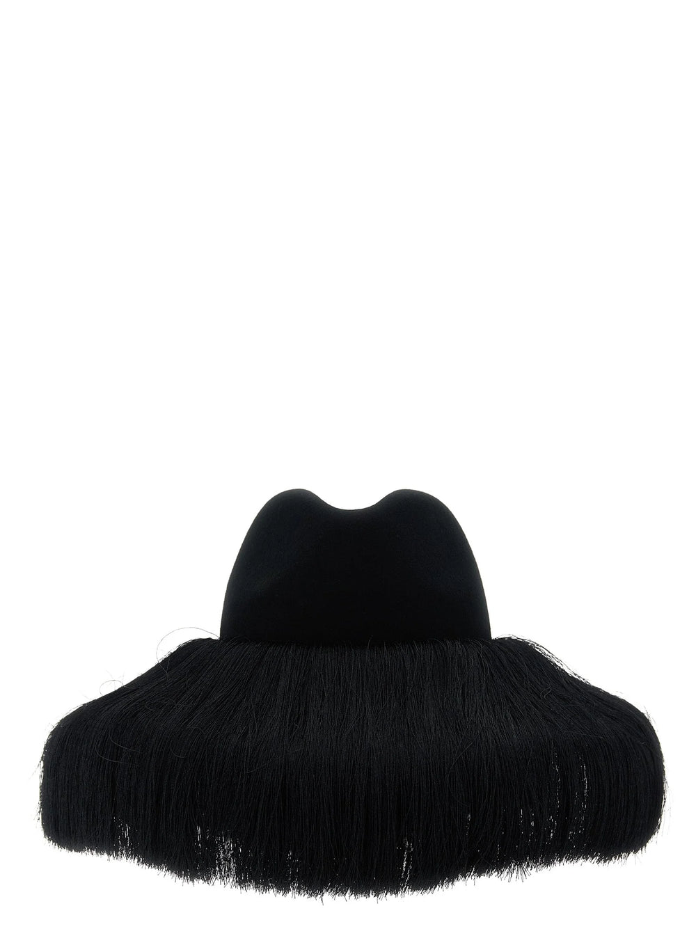 Comme Des Garçons Black Wool Fedora - UNI
