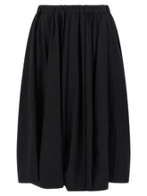 Comme Des Garçons Black Wool Mini Skirt