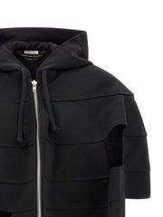Comme Des Garçons Black Wool Shell Jacket - L