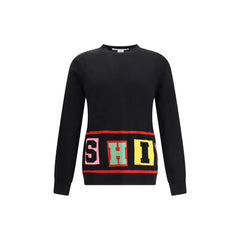 Comme Des Garçons Crewneck Sweater with colorful lettering - Sweatshirts