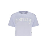 Converse Purple Cotton Women T-Shirt - L - T-Shirts