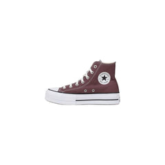 Converse Purple Fabric Platform Sneakers - EU36/US6
