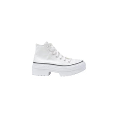Converse White Fabric Chunky Sneakers