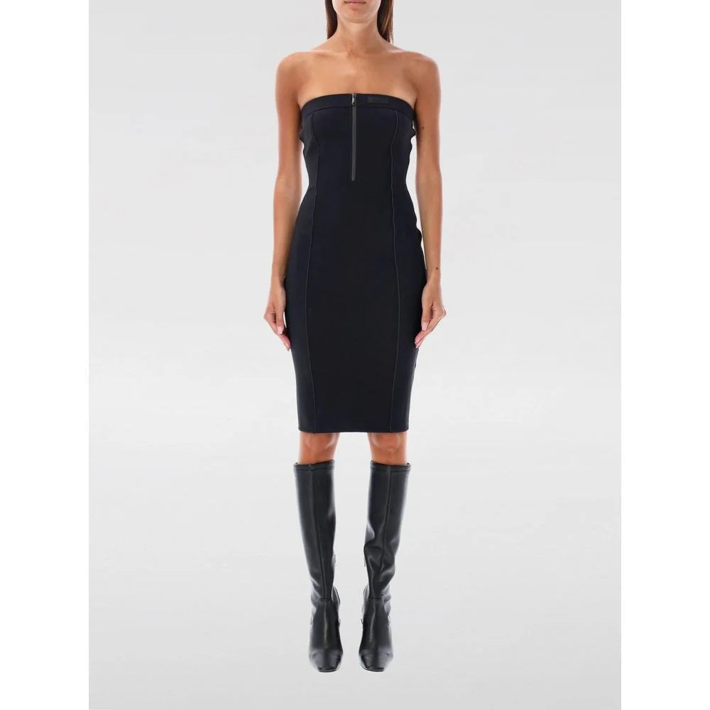 Coperni Black Cotton Dress - S - Dresses